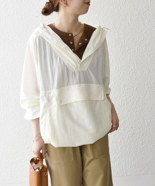 SHIPS / シップス パーカー | SHIPS any:〈多機能/洗濯機可能〉ナイロン タスラン アノラック パーカー | 詳細7