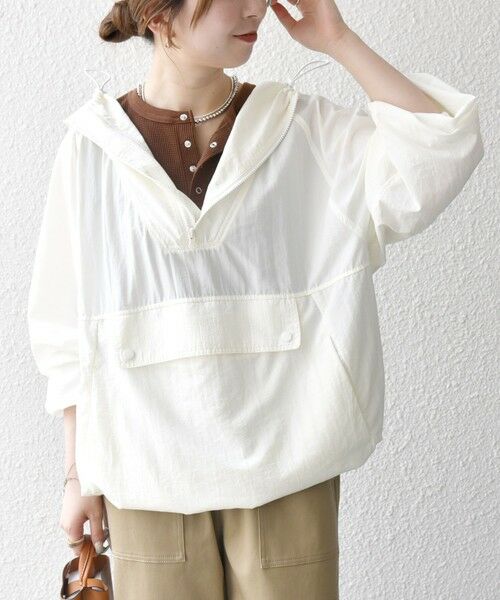 SHIPS / シップス パーカー | SHIPS any:〈多機能/洗濯機可能〉ナイロン タスラン アノラック パーカー | 詳細9