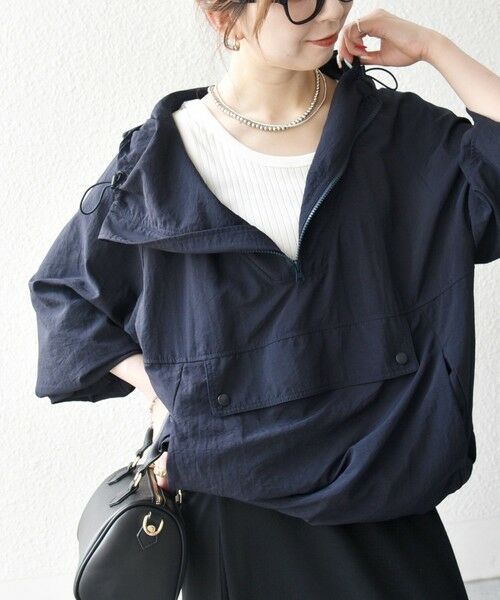 SHIPS / シップス パーカー | SHIPS any:〈多機能/洗濯機可能〉ナイロン タスラン アノラック パーカー | 詳細16