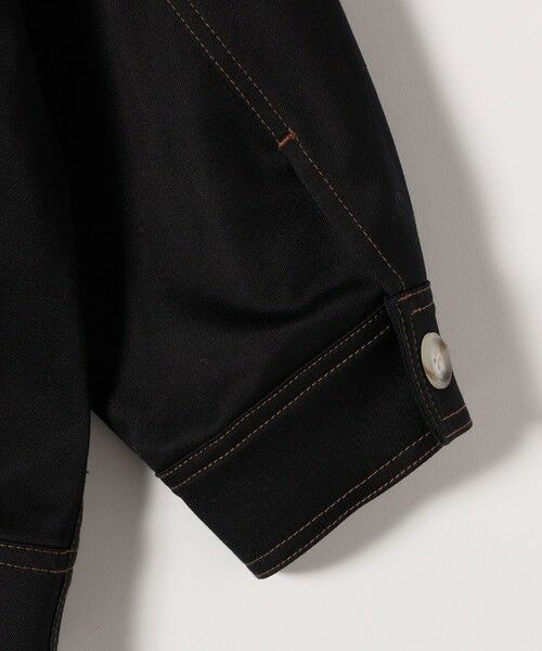 SHIPS / シップス ブルゾン | SHIPS any:〈洗濯機可能〉チノ ステッチ ショート シャツ ジャケット | 詳細19