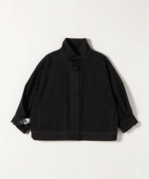 SHIPS / シップス ブルゾン | SHIPS any:〈洗濯機可能〉チノ ステッチ ショート シャツ ジャケット | 詳細20