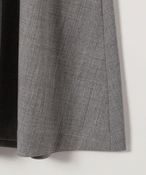 SHIPS / シップス ロング・マキシ丈ワンピース | SHIPS any:〈洗濯機可能〉ウーステッド パイピング ボタン フレア ワンピース | 詳細14