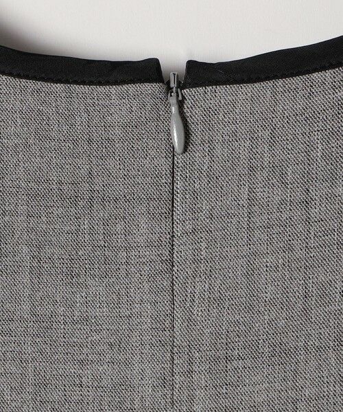 SHIPS / シップス ロング・マキシ丈ワンピース | SHIPS any:〈洗濯機可能〉ウーステッド パイピング ボタン フレア ワンピース | 詳細17