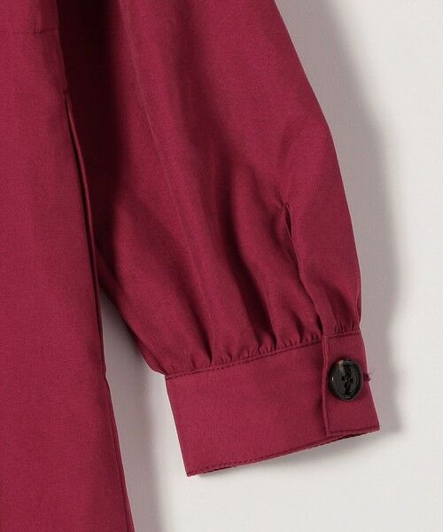 SHIPS / シップス ロング・マキシ丈ワンピース | SHIPS any:〈洗濯機可能〉ピーチスキン クルーネック ポケット フレア ワンピース | 詳細23