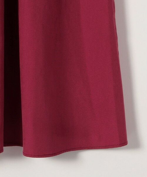 SHIPS / シップス ロング・マキシ丈ワンピース | SHIPS any:〈洗濯機可能〉ピーチスキン クルーネック ポケット フレア ワンピース | 詳細24