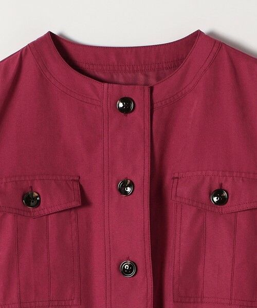 SHIPS / シップス ロング・マキシ丈ワンピース | SHIPS any:〈洗濯機可能〉ピーチスキン クルーネック ポケット フレア ワンピース | 詳細22