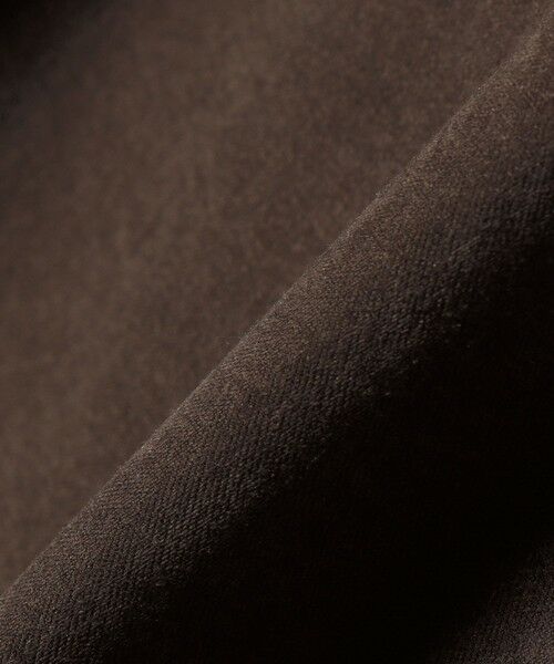 SHIPS / シップス ロング・マキシ丈ワンピース | 《一部追加予約》SHIPS any:〈洗濯機可能〉ピーチスキン サイド プリーツ バンドカラー シャツ ワンピース | 詳細25