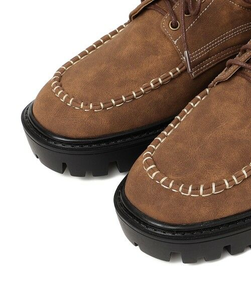 SHIPS / シップス フラットシューズ | 【SHIPS any別注】eblouna: チャンキーソール デッキ シューズ | 詳細7