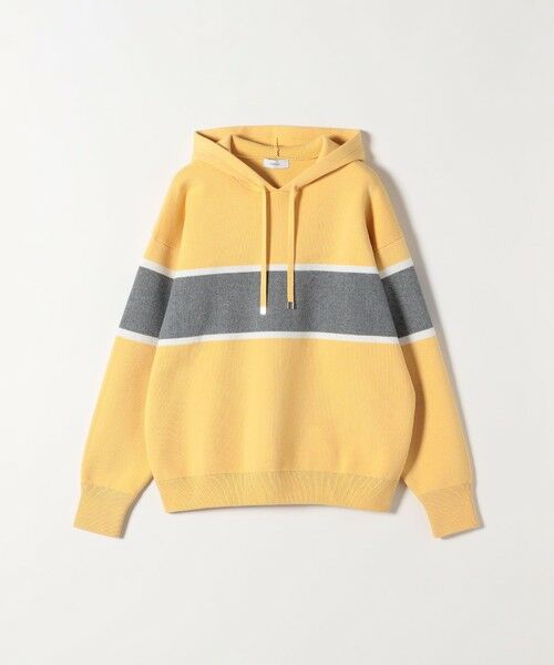 SHIPS / シップス パーカー | SHIPS any:〈手洗い可能〉パネル ボーダー フーディー ニット プルオーバー | 詳細21