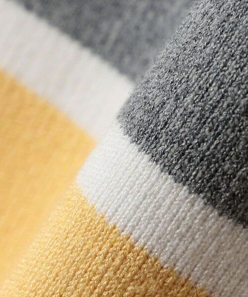 SHIPS / シップス パーカー | SHIPS any:〈手洗い可能〉パネル ボーダー フーディー ニット プルオーバー | 詳細22