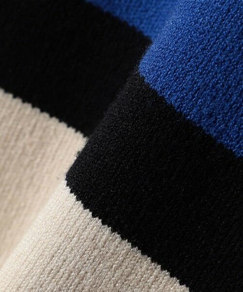 SHIPS / シップス ニット・セーター | SHIPS any:〈手洗い可能〉パネル ボーダー スキッパー ニット プルオーバー | 詳細12