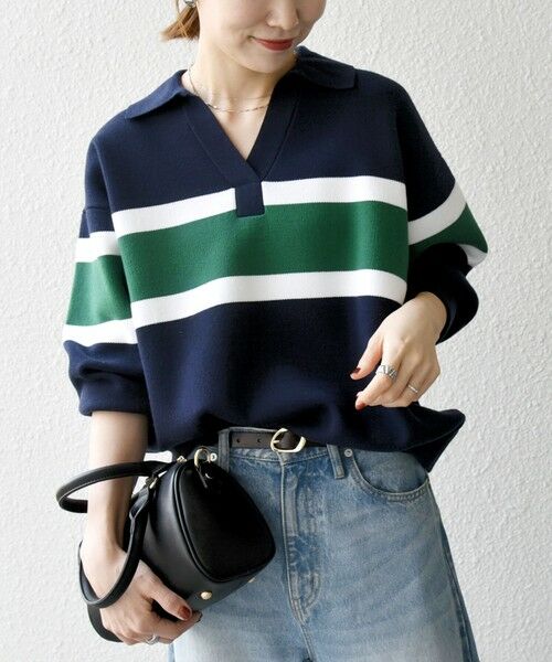 MM MARINE フード付きセーター ネイビー lbjt9327.jpg