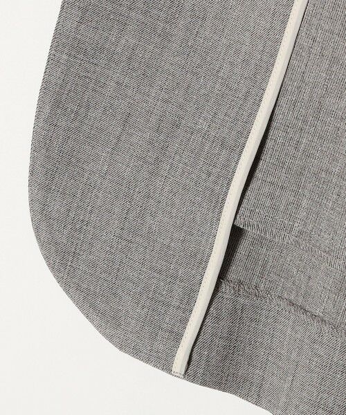 SHIPS / シップス ノーカラージャケット | SHIPS any:〈洗濯機可能〉ウーステッド Vネック ノーカラー ジャケット | 詳細13