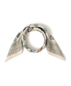 SHIPS / シップス バンダナ・スカーフ | 《追加予約》AULENTTI: クラシカル モチーフ プリント スカーフ