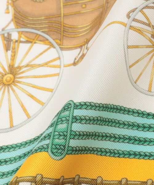 SHIPS / シップス バンダナ・スカーフ | 《追加予約》AULENTTI: クラシカル モチーフ プリント スカーフ | 詳細4