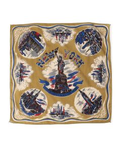 SHIPS / シップス バンダナ・スカーフ | BINDU: マップ バンダナ 25AW