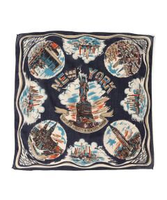 SHIPS / シップス バンダナ・スカーフ | BINDU: マップ バンダナ 25AW