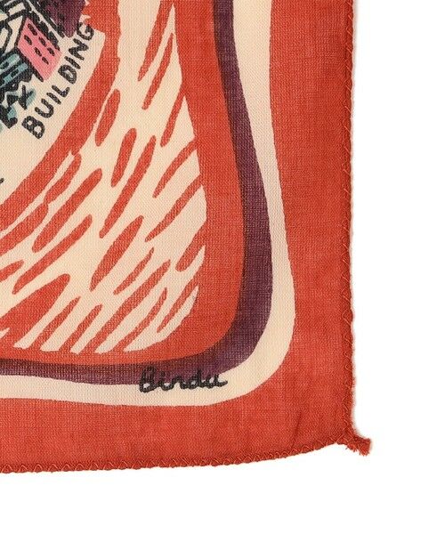 SHIPS / シップス バンダナ・スカーフ | BINDU: マップ バンダナ 25AW | 詳細1