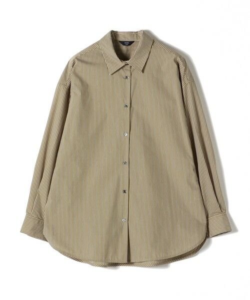 SHIPS / シップス シャツ・ブラウス | SHIPS Colors:〈手洗い可能〉ストライプ オーバー シャツ | 詳細1