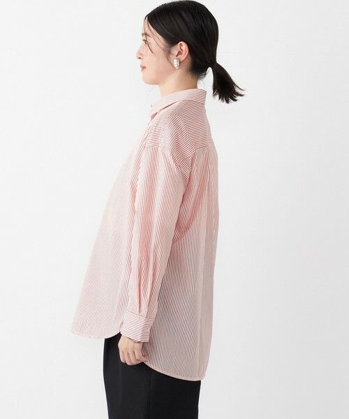 SHIPS / シップス シャツ・ブラウス | SHIPS Colors:〈手洗い可能〉ストライプ オーバー シャツ | 詳細21