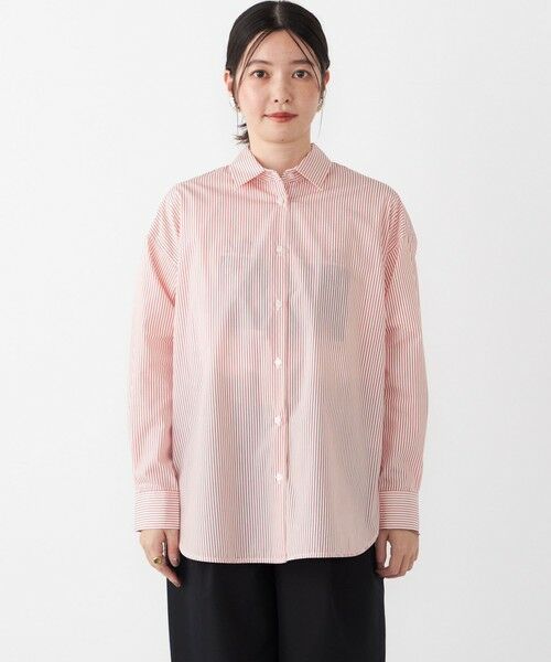 SHIPS / シップス シャツ・ブラウス | SHIPS Colors:〈手洗い可能〉ストライプ オーバー シャツ | 詳細20