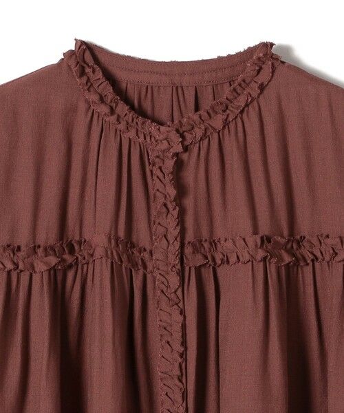 SHIPS / シップス シャツ・ブラウス | SHIPS Colors:〈手洗い可能〉カットオフ フリル シャツ | 詳細14