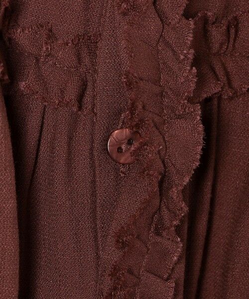 SHIPS / シップス シャツ・ブラウス | SHIPS Colors:〈手洗い可能〉カットオフ フリル シャツ | 詳細15