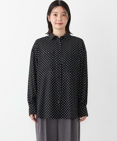 SHIPS / シップス シャツ・ブラウス | SHIPS Colors:〈手洗い可能〉シアー ドット シャツ | 詳細3