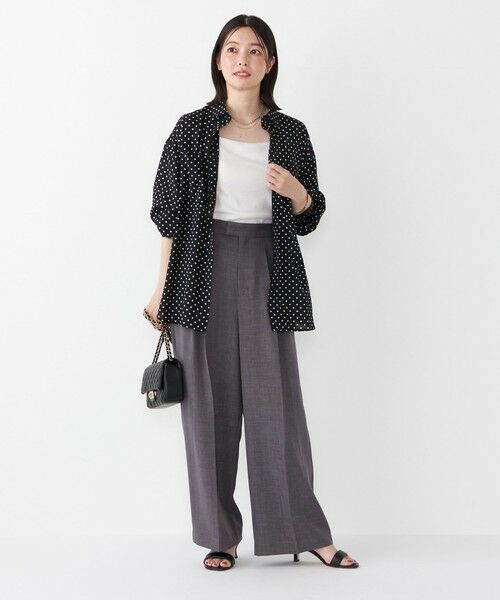 SHIPS / シップス シャツ・ブラウス | SHIPS Colors:〈手洗い可能〉シアー ドット シャツ | 詳細11