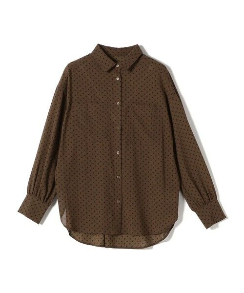 SHIPS / シップス シャツ・ブラウス | SHIPS Colors:〈手洗い可能〉シアー ドット シャツ | 詳細13