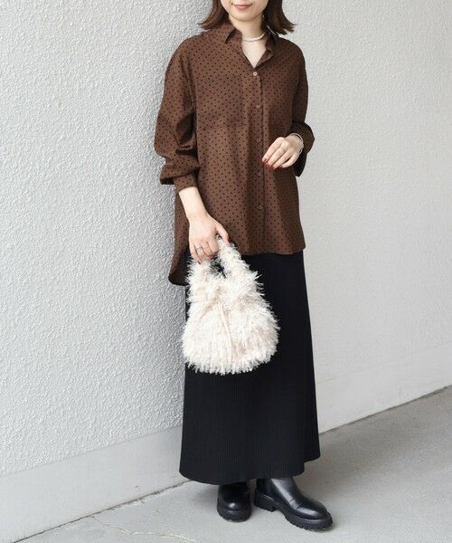 SHIPS / シップス シャツ・ブラウス | SHIPS Colors:〈手洗い可能〉シアー ドット シャツ | 詳細23