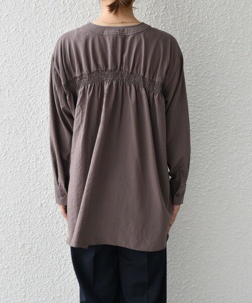 SHIPS / シップス シャツ・ブラウス | SHIPS Colors:〈手洗い可能〉ワッシャー  Vネック ポケット シャツ | 詳細6