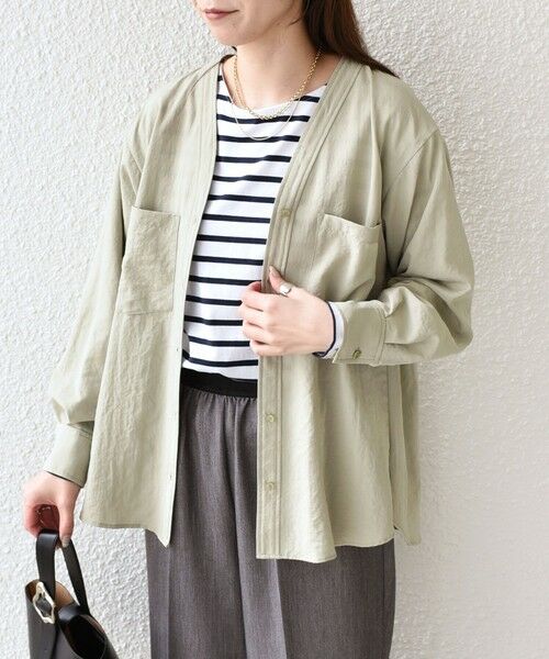 SHIPS / シップス シャツ・ブラウス | 《新色追加・一部追加予約》SHIPS Colors:〈手洗い可能〉ワッシャー ポケット シャツ◆ | 詳細29