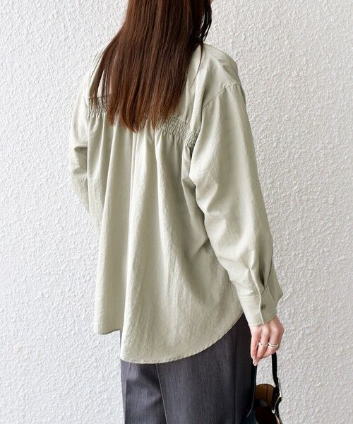 SHIPS / シップス シャツ・ブラウス | 《新色追加・一部追加予約》SHIPS Colors:〈手洗い可能〉ワッシャー ポケット シャツ◆ | 詳細30