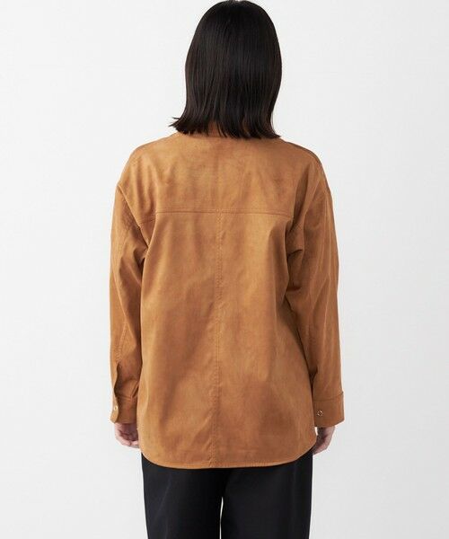 SHIPS / シップス シャツ・ブラウス | SHIPS Colors:フェイクスエード（ポリエステル）シャツ◇ | 詳細9