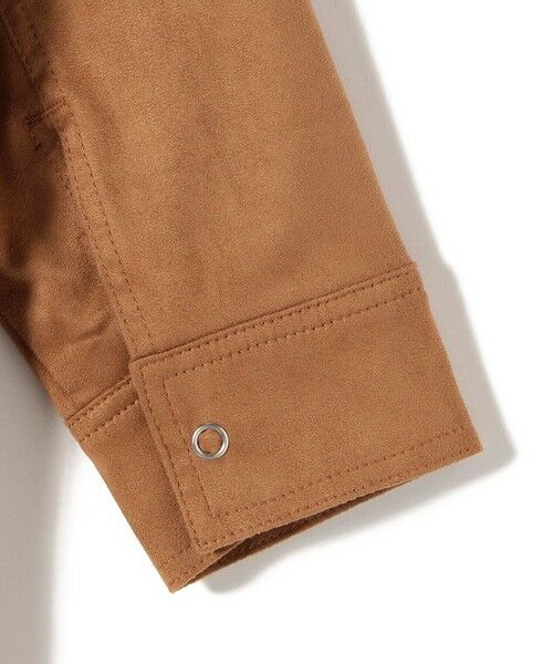 SHIPS / シップス シャツ・ブラウス | SHIPS Colors:フェイクスエード（ポリエステル）シャツ◇ | 詳細5