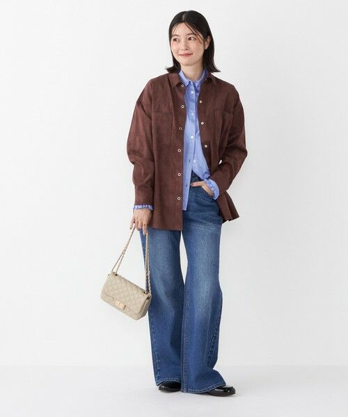 SHIPS / シップス シャツ・ブラウス | SHIPS Colors:フェイクスエード（ポリエステル）シャツ◇ | 詳細18