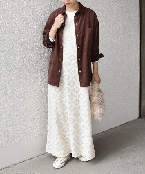 SHIPS / シップス シャツ・ブラウス | SHIPS Colors:フェイクスエード（ポリエステル）シャツ◇ | 詳細21