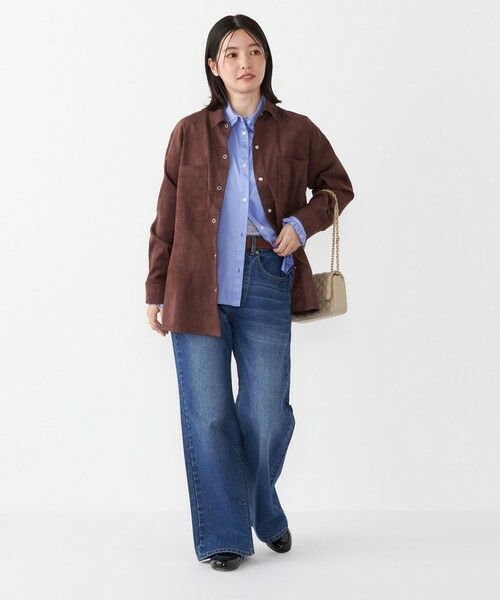 SHIPS / シップス シャツ・ブラウス | SHIPS Colors:フェイクスエード（ポリエステル）シャツ◇ | 詳細28