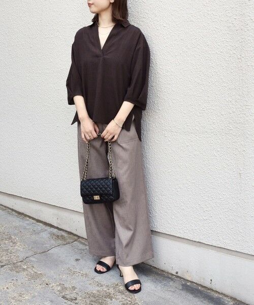 SHIPS / シップス シャツ・ブラウス | SHIPS Colors:〈手洗い可能〉パンチング スキッパー シャツ | 詳細10