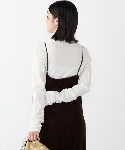 SHIPS / シップス Tシャツ | SHIPS Colors:〈手洗い可能〉シアー ドライ タッチ インナー TEE | 詳細5