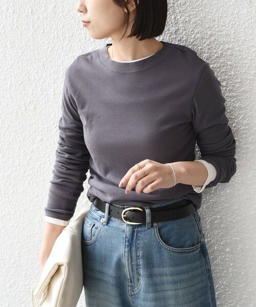 SHIPS / シップス Tシャツ | SHIPS Colors:〈手洗い可能〉シアー ドライ タッチ インナー TEE◇ | 詳細12