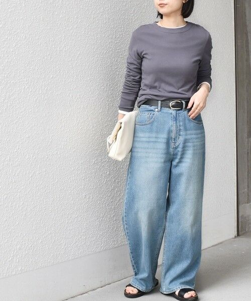 SHIPS / シップス Tシャツ | SHIPS Colors:〈手洗い可能〉シアー ドライ タッチ インナー TEE◇ | 詳細14