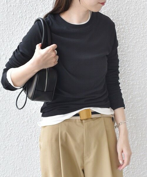 SHIPS / シップス Tシャツ | SHIPS Colors:〈手洗い可能〉シアー ドライ タッチ インナー TEE | 詳細12