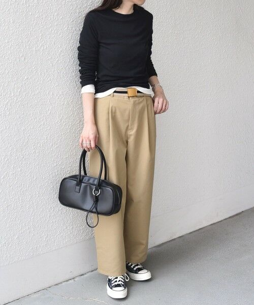 SHIPS / シップス Tシャツ | SHIPS Colors:〈手洗い可能〉シアー ドライ タッチ インナー TEE◇ | 詳細21