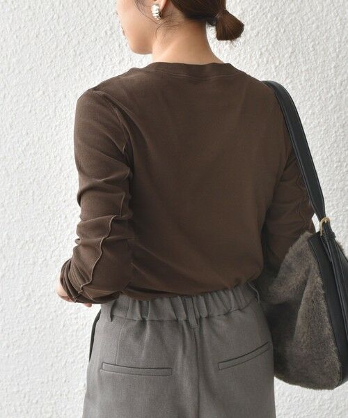 SHIPS / シップス Tシャツ | SHIPS Colors:〈手洗い可能〉シアー ドライ タッチ インナー TEE | 詳細23