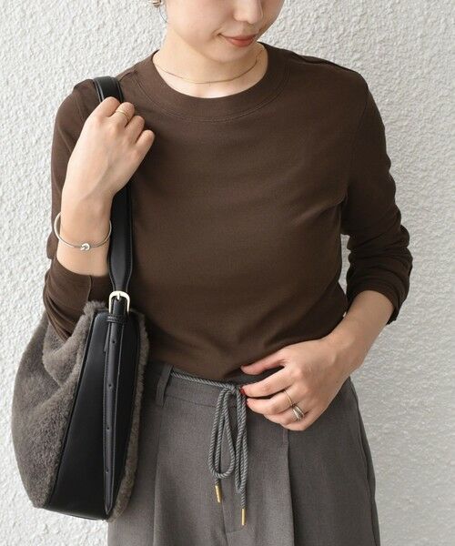 SHIPS / シップス Tシャツ | 《新色予約》SHIPS Colors:〈手洗い可能〉シアー ドライ タッチ インナー TEE◆ | 詳細25