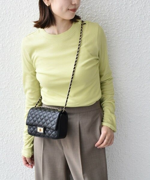 SHIPS / シップス Tシャツ | SHIPS Colors:〈手洗い可能〉シアー ドライ タッチ インナー TEE(イエロー)