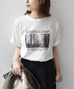 SHIPS / シップス Tシャツ | SHIPS Colors:〈接触冷感・UVカット〉AVENUE フォト Tシャツ◇
