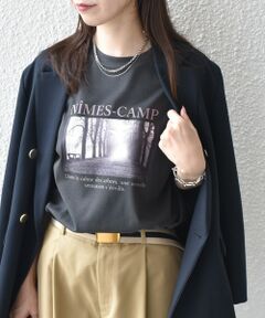 SHIPS / シップス Tシャツ | SHIPS Colors:〈接触冷感・UVカット〉AVENUE フォト Tシャツ◇